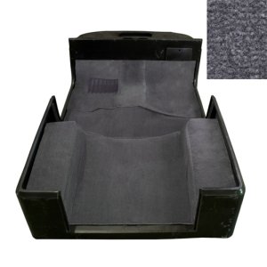 Jeep Wrangler Carpet Kit - Front + Rear - Rugged Ridge - Deluxe - Gray - `97-`06